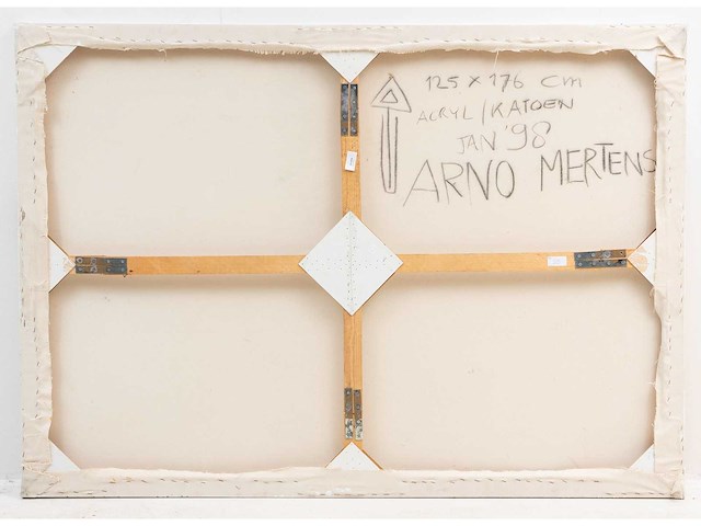 Arno mertens - acryl op doek - 125x176 cm - afbeelding 2 van  3
