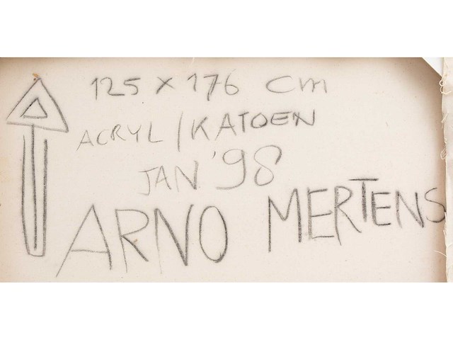 Arno mertens - acryl op doek - 125x176 cm - afbeelding 3 van  3