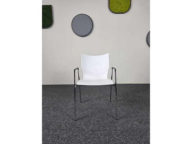 Arper / sintesi - - set designstoelen - kantinestoel (3x) - afbeelding 2 van  10