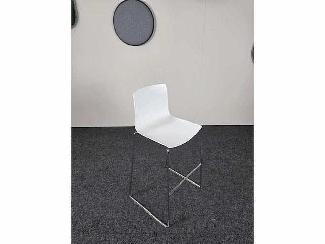 Arper / sintesi - - set designstoelen - kantinestoel (3x) - afbeelding 7 van  10