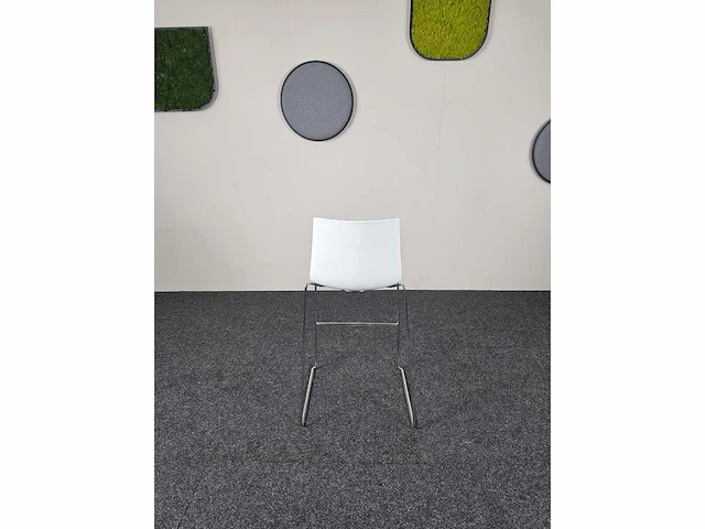 Arper / sintesi - - set designstoelen - kantinestoel (3x) - afbeelding 8 van  10