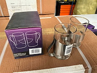 Art d’ inox theeglazen set van 2 stuks in geschenkdoosje (23x) - afbeelding 7 van  7