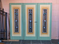 Art déco deur 3-delig - afbeelding 1 van  1
