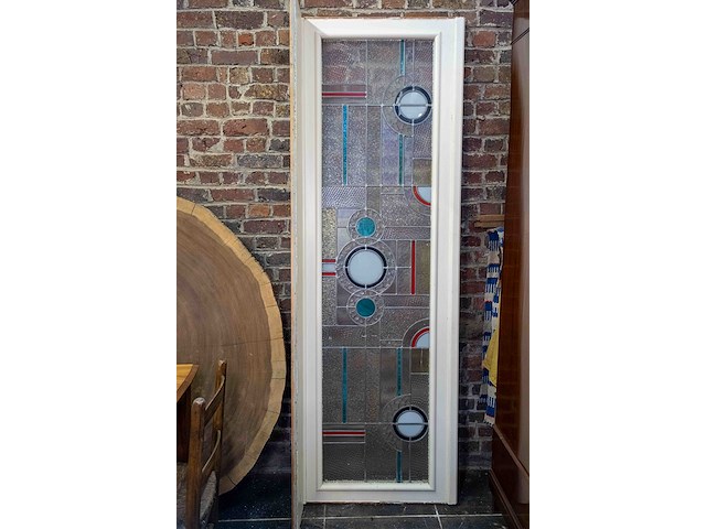 Art déco glasraam - afbeelding 1 van  1