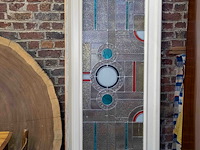 Art déco glasraam - afbeelding 1 van  1