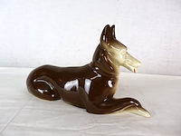 Art deco keramisch beeld - afbeelding 2 van  4