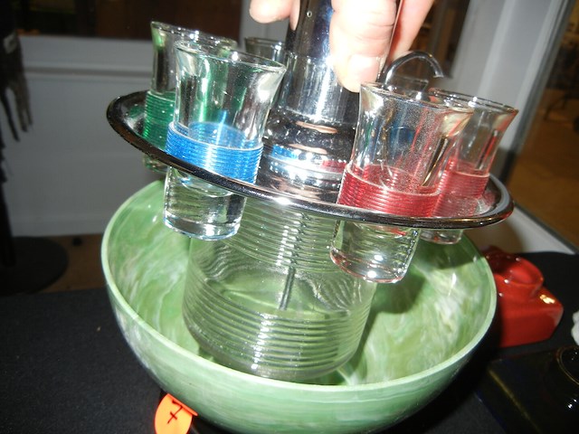 Art deco minibar (compleet) - afbeelding 5 van  6