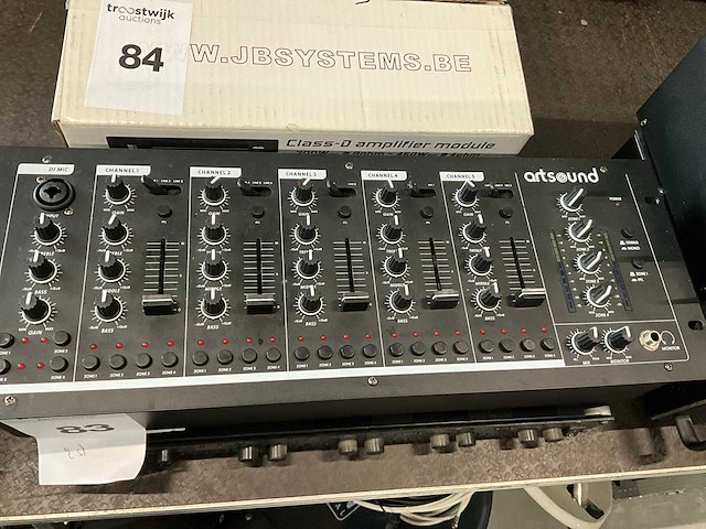 Art sound , apart zonemixer (2x) - afbeelding 1 van  1