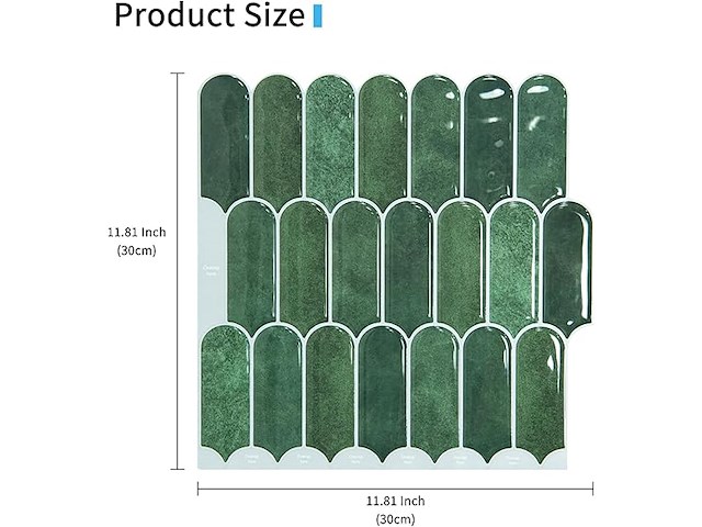 Art3d zelfklevende wandtegels (10 stuks) - afbeelding 2 van  4