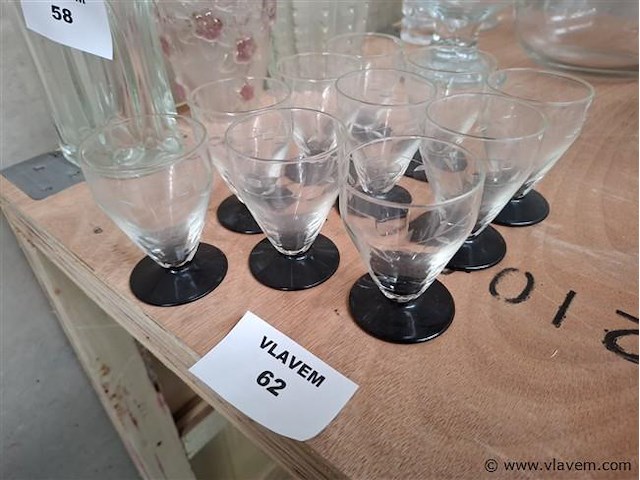 Artdecoglazen - afbeelding 1 van  1