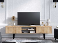 Artemis tv-meubel | 100% melamine | eiken - afbeelding 1 van  4