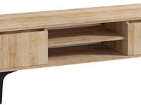 Artemis tv-meubel | 100% melamine | eiken - afbeelding 3 van  4