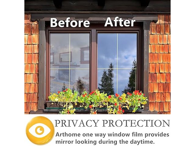 Arthome warmte blokkerende raamfolie - afbeelding 3 van  4