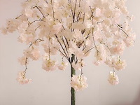 Artificiële sakura boom kleur : champagne