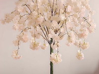 Artificiële sakura boom kleur : champagne - afbeelding 2 van  2