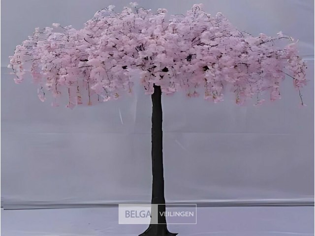 Artificiële sakura boom kleur : lichtroze - afbeelding 2 van  2