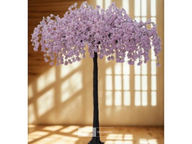 Artificiële sakura boom kleur : lichtroze - afbeelding 1 van  2