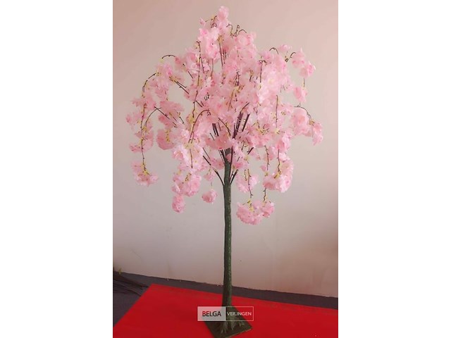Artificiële sakura boom kleur : roze - afbeelding 2 van  2