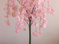 Artificiële sakura boom kleur : roze - afbeelding 2 van  2