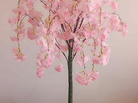 Artificiële sakura boom kleur : roze - afbeelding 1 van  2