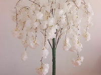 Artificiële sakura boom kleur : wit - afbeelding 1 van  1