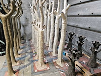 Artificiële winter populierboom 550cm h - afbeelding 7 van  7