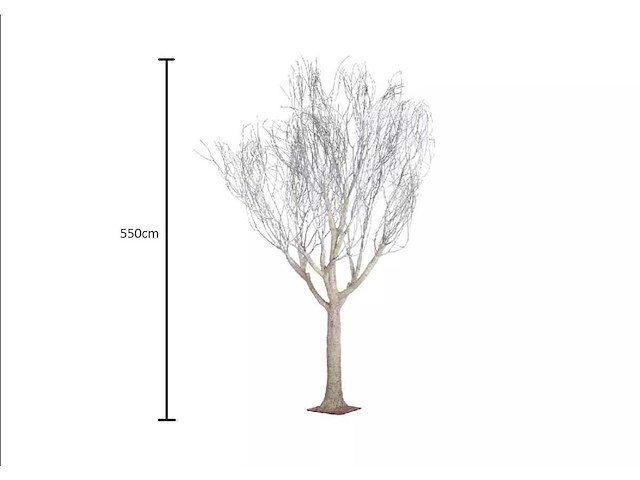 Artificiële winter populierboom 550cm h - afbeelding 1 van  8