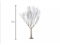 Artificiële winter populierboom 550cm h - afbeelding 1 van  8