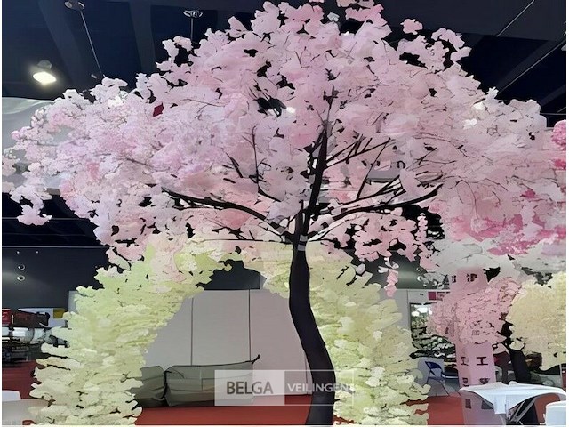 Artificiële wisteria boom kleur : roze - afbeelding 1 van  1