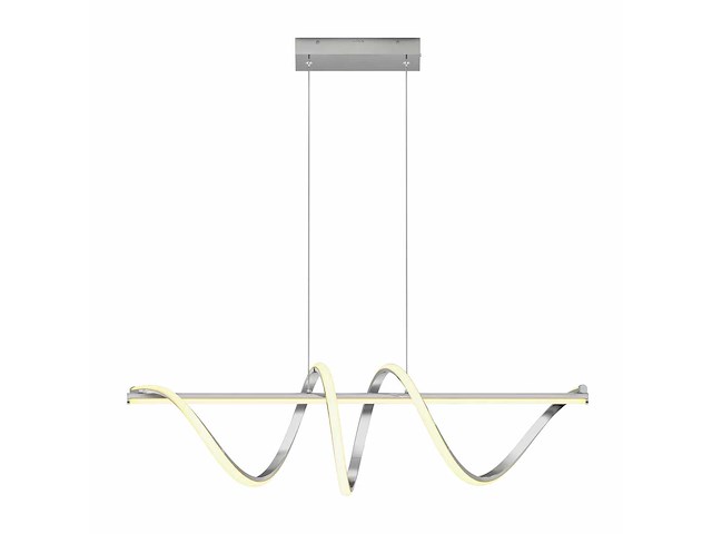 Artika coda led pendellamp chrom - afbeelding 4 van  7