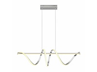 Artika coda led pendellamp chrom - afbeelding 4 van  7