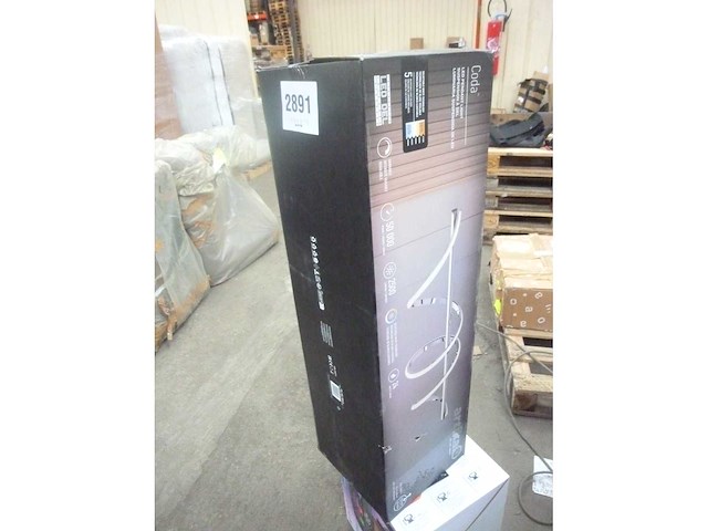 Artika coda led pendellamp chrom - afbeelding 3 van  7