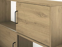 Artisan eiken tienerbed erwan 90 x 200 cm met opbergruimte - afbeelding 5 van  7