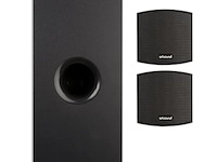 Artsound - subwoofer + 2 x speaker - tutto 2.1 - 120 watt - zwart