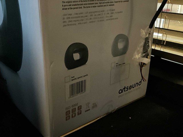 Artsound kurv luidspreker (3x) - afbeelding 5 van  7