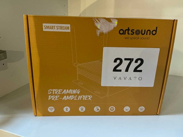 Artsound smart stream streaming voorversterker - afbeelding 1 van  4
