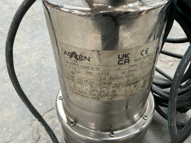 Arven mizar 60 dompelpomp - afbeelding 4 van  4