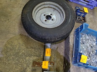 As voor aanhangwagen - flensafstand 0,85m (+wiel) - afbeelding 4 van  4