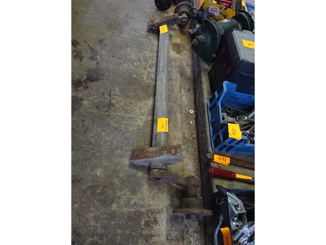 As voor aanhangwagen - flensafstand 1,00m - afbeelding 4 van  4