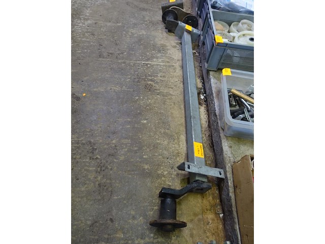 As voor aanhangwagen - flensafstand 1,20m - afbeelding 4 van  4