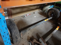 As voor aanhangwagen met wielen l. 1,60m (flensen ontbreken) - afbeelding 1 van  2