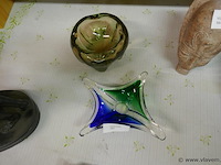 Asbakken in gekleurd glas - afbeelding 2 van  2