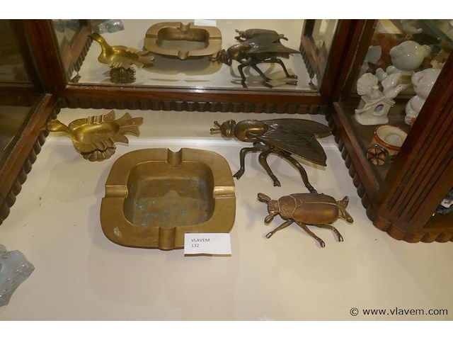 Asbakken in koper - afbeelding 1 van  1