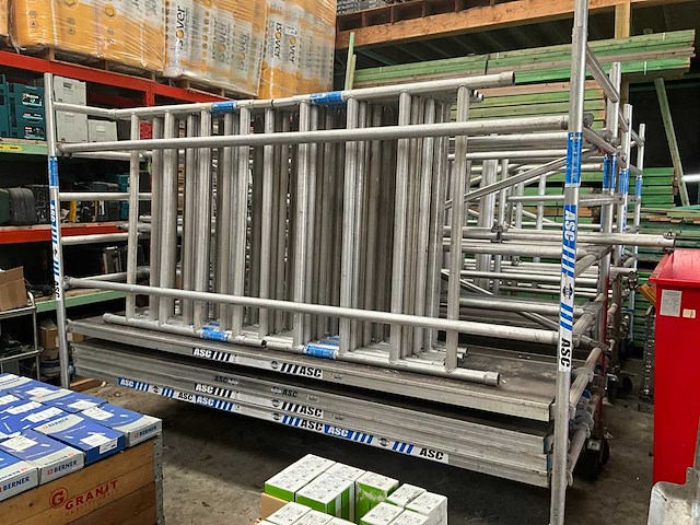 Asc alu rolsteiger stelling tot 12 meter hoog - afbeelding 8 van  20