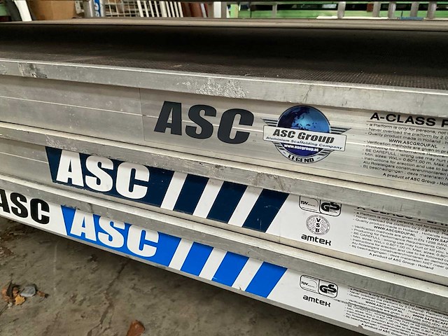 Asc alu rolsteiger stelling tot 12 meter hoog - afbeelding 10 van  20