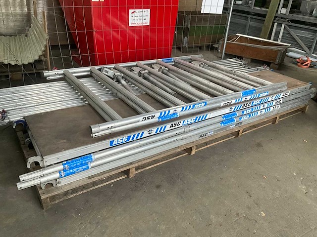 Asc alu rolsteiger stelling tot 6 meter hoog - afbeelding 1 van  9