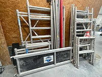 Asc group aluminium rolsteiger – compleet met wielen en platform - afbeelding 3 van  3