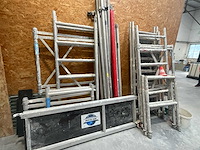 Asc group aluminium rolsteiger – compleet met wielen en platform - afbeelding 1 van  3
