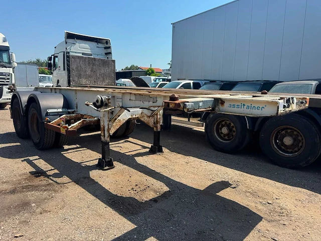 Asca - 20 voet container transport - oplegger - afbeelding 9 van  14