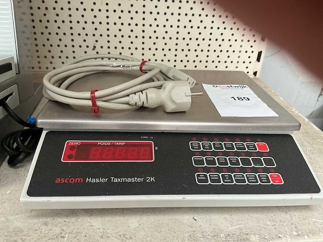 Ascom weegschaal - afbeelding 1 van  1